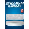 2.4 Ghz Wireless Kablosuz Klavye Mouse Seti Tv Pc Uyumlu