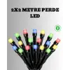 2x2 Metre Pil ile Çalışan Perde LED Işık – 8 Modlu Dekoratif