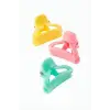 3 Adet Oval Mandal Toka 2 cm