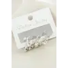 3 Adet Yıldız Zirkon Taşlı Küpe