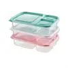 3 Bölmeli Sefer Tası Pratik Kolay Gıda Diyet Saklama Erzak Kabı