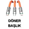 3 İn 1 Süper Hızlı Şarj Kablosu Android ve İOS Uyumlu Silikon Şarj Kablosu