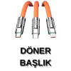 3 İn 1 Süper Hızlı Şarj Kablosu Android ve İOS Uyumlu Silikon Şarj Kablosu