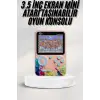 3 İnç Ekran 500 Oyunlu Game Box Mini Taşınabilir Oyun Konsolu