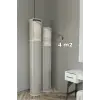 3 Lü Hava Geçiren Özellikli Pvc Pencereli Halı Kılıfı Hurcu (4 M2)