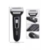 3lü Set Saç Sakal Kesme Traş Makinesi Burun Kılı Alma Tıraş Makinesi