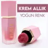 3lü Sıvı Krem Allık Seti - Lip and Cheek
