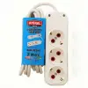3 lü Topraklı 2 Metre Kablolu Grup Priz (336336)