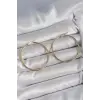 316 Çelik Gold Renk 43 mm Halka Model Kadın Küpe