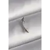 316L Çelik Gümüş Renk Çivi Model Piercing