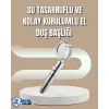 360° Ayarlanabilir Çok Fonksiyonlu Duş Başlığı