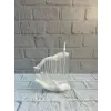 3D El Üzerinde İnsan Figürü Beyaz Minimal Masa Üstü Dekor