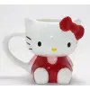 3D Hello Kitty Tasarımı Porselen Kupa Bardak