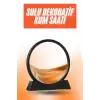 3d Led Işıklı Kum Saati Gece Lambası Hareketli Sulu Kum Saati Orta Boy