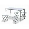 4 Sandalyeli Katlanabilir Masa Seti
