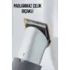 4 Taraklı Profesyonel Şarjlı Saç ve Sakal Kesme Tıraş Makinesi Seti