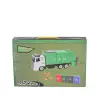 4514 SUN-RST-CLM-OYUN SET  YEŞİL ÇÖP KAMYONU