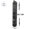 4lü Siyah Anahtarlı 3 Usb Li Akım Korumalı Topraklı Çocuk Korumalı Grup Priz 2 Metre