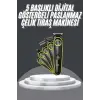 5 Başlıklı Şarjlı Tıraş Makinesi Led Ekran Saç Sakal Ense Tıraşına Uygun Bakım Seti