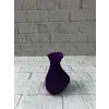 5 cm Mor Kalp Formlu Mini Vazo Modern Mini Dekor Ürünü