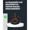 550ML Ultrasonik Hava Nemlendirici ve Aromaterapi Difüzörü
