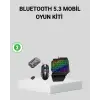 5in1 Mobil Oyun Kiti Bluetooth 5.3 Mini RGB Klavye Mouse Dönüştürücü Seti