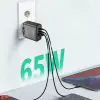 65w Hızlı Şarj Edebilen Type C Uçlu Şarj Aleti