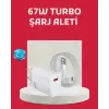 67 Watt Turbo Şarj Cihazı Motorola G30 G50 G60 G82 Uyumlu