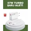 67 Watt Type C Hızlı Şarj Cihazı OnePlus 7 8 9 10 Uyumlu