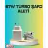 67 Watt Type C Turbo Şarj Seti TCL 20 30 50 Uyumlu