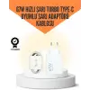 67W Hızlı Şarj Cihazı Yüksek Isı Dayanımlı Type-C Set