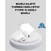 67W Type-C Turbo Şarj Cihazı – Aşırı Akım ve Isı Koruması, Seyahat Uyumlu