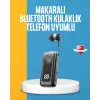 Dijital Ekranlı Ve Hızlı Şarjlı Bluetooth 5.2 Makaralı Kulaklık