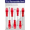 7li Tornavida Seti (4  Düz Tornavida 3  Yıldız Tornavida)
