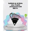 9 Parça Kısa Tip Alyan Seti Isıl İşlemli Profesyonel Kullanım