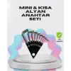 9 Parça Kısa Tip Alyan Seti Isıl İşlemli Profesyonel Kullanım