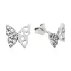 925 Ayar Gümüş Çivili Kelebek Küpe EA1160226 (336336)