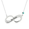 925 Ayar ​Gümüş Sonsuz Bir Ömür Kadın Gümüş Kolye (T4174) (336336)