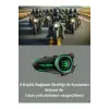 A50 5x Motor Kask Kulaklık Rgb Bluetooth Motosiklet Kulaklık Intercom 5 Kişi Eşleşme