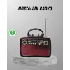 Ahşap Dokulu Bluetooth Müzik Kutusu – Vintage LED Tasarımıyla Modern Ses Deneyimi