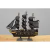 Ahşap Korsan Gemisi 24x22 cm
