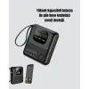 Akıllı Bildirim Ekranlı 10000 mAh Powerbank ve Aktivite Takip Cihazı