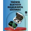 Akıllı Dijital Ekranlı TWS Kulaklık – Uzun Pil Ömrü, Stabil Bağlantı