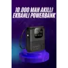 Akıllı Powerbank 10.000 Mah Ekranlı Müzik Dinleme Oyun Oynama Bluetooth Bağlantılı