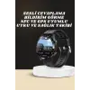 Akıllı Saat Amoled Ekran Metal Ve Deri Kordonlu Uyku ve Sağlık Takibi Titreşimli