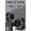 Akıllı Saat Bluetooth Bağlantılı Amoled Ekran Uyku ve Sağlık Takibi