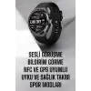 Akıllı Saat Nabız Sensörlü Bildirim Görebilen Spor Modları Gps Takibi