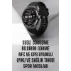 Akıllı Saat Nabız Sensörlü Bildirim Görebilen Spor Modları GPS Takibi