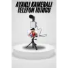 Akıllı Telefon Vlog Kiti Tripod Mini Mikrofonlu Telefon Tutucu