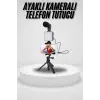 Akıllı Telefon Vlog Kiti Tripod Mini Mikrofonlu Telefon Tutucu